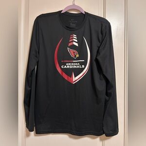 Nike NFL Dri-Fit Arizona Cardinals Men's Long Sleeve Activewear Shirt